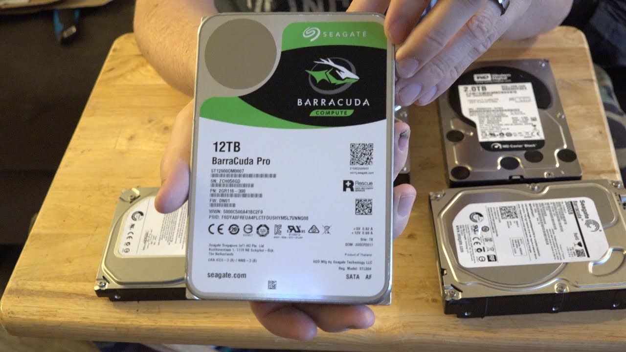 12 FREAKING TERABYTES, IN A HARD DRIVE?! (Seagate 12TB BarraCuda Pro)