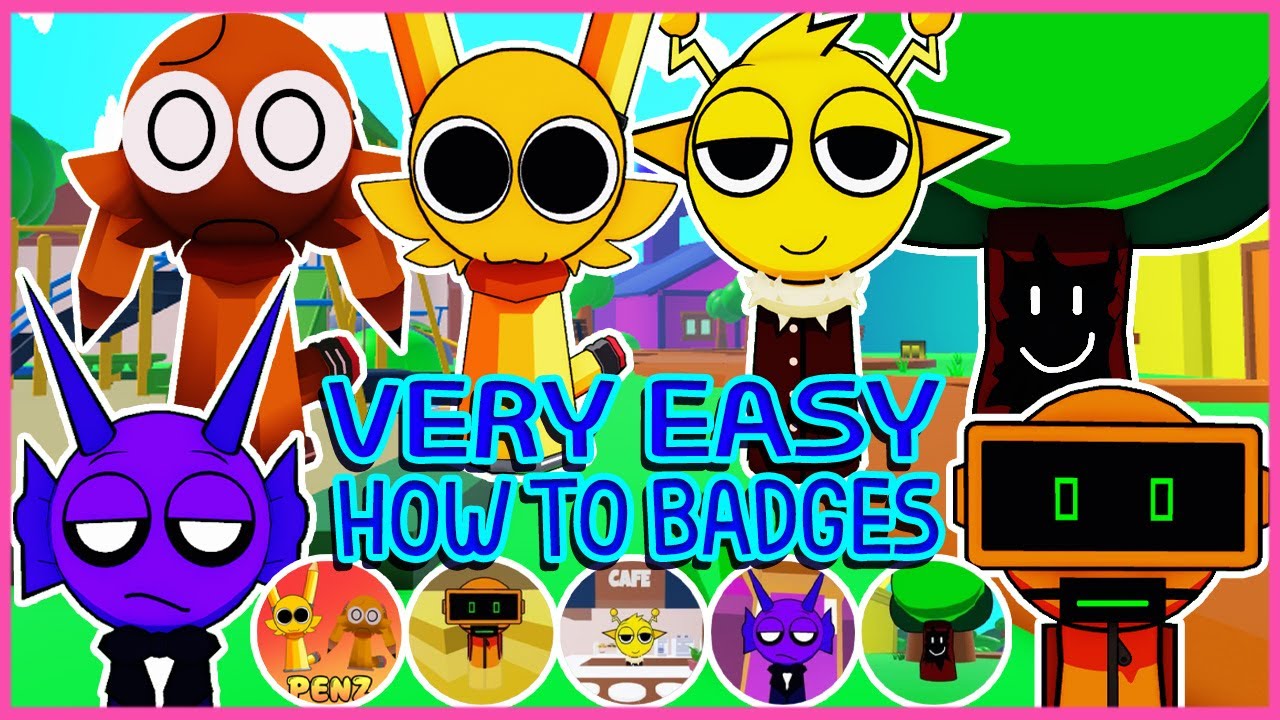Roblox - Gamepass And How to get 4 Badges in 3D Sprunki Roleplay ( ParodyBox )
