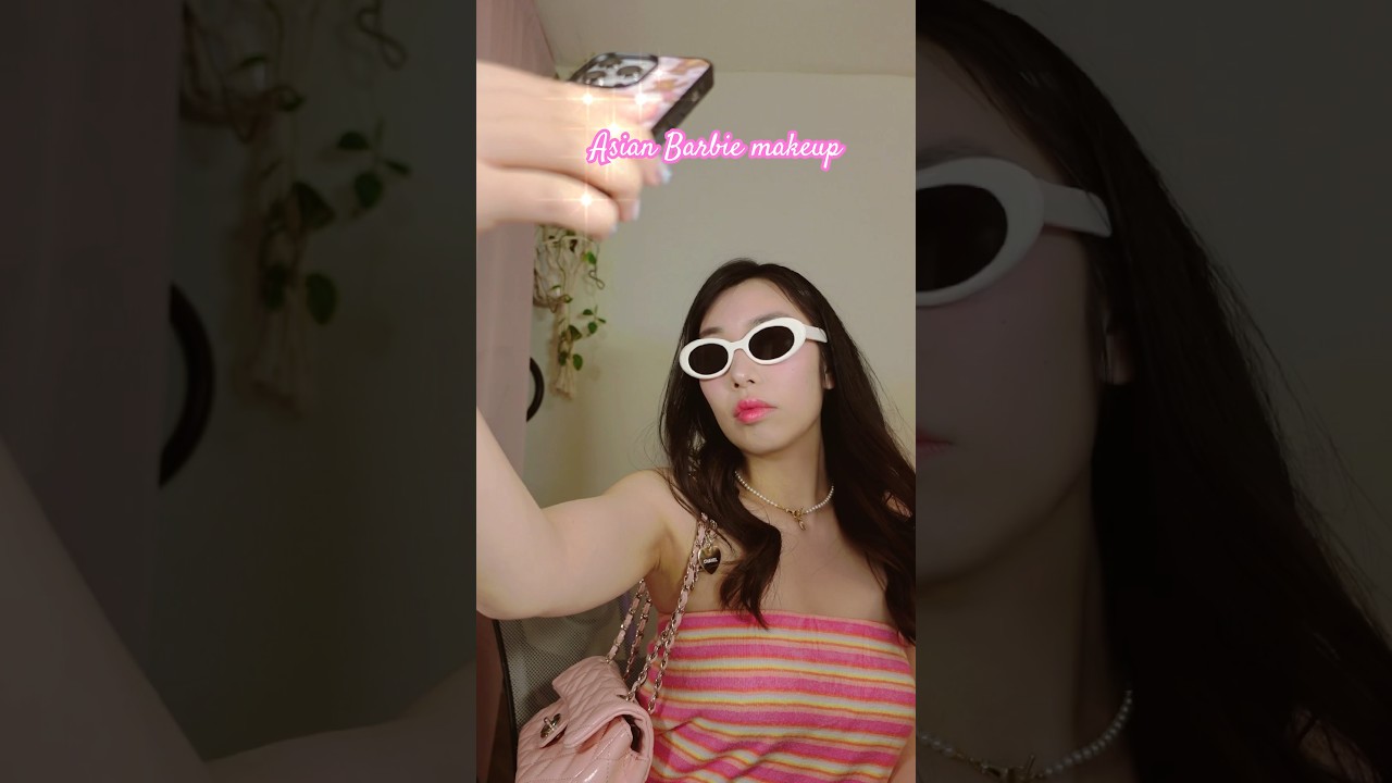 Asian Barbie makeup 💖 products listed! #barbie #barbiemovie #barbiemakeup