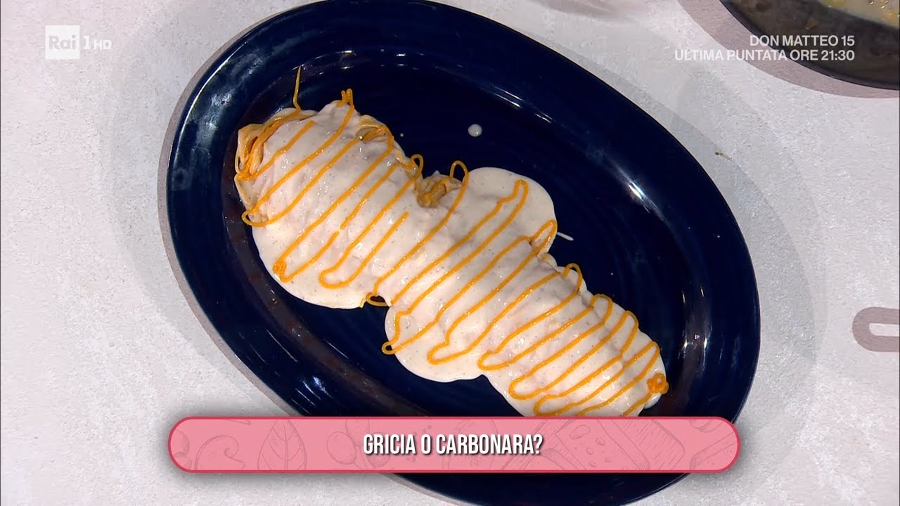 Gricia o carbonara? - È sempre mezzogiorno 19/03/2026