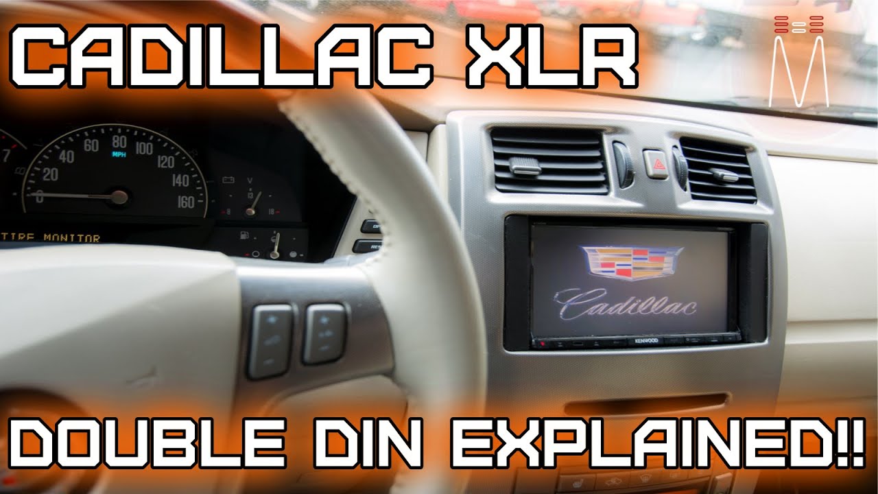 Cadillac XLR Double Din Radio Install Retaining Bose, OnStar & Steering Wheel Controls