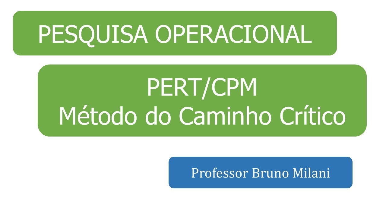 Método do Caminho Crítico