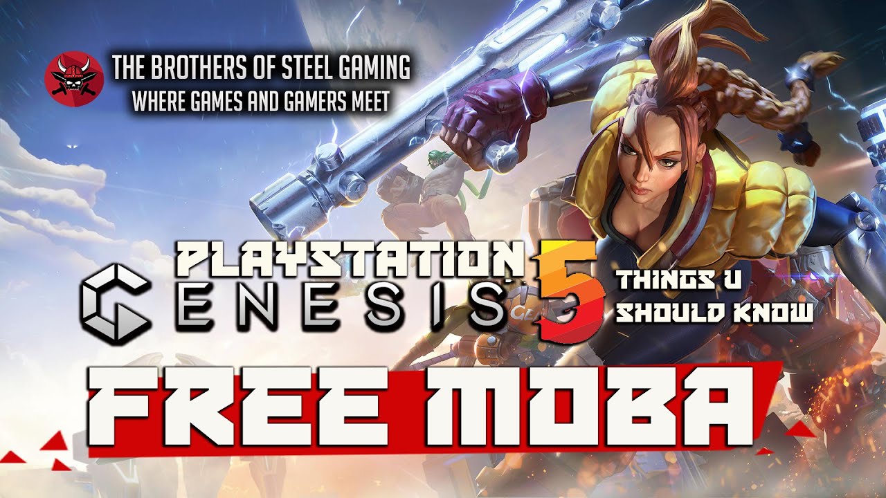 Genesis: FREE MOBA FOR PS4,  5 THINGS YOU SHOULD KNOW