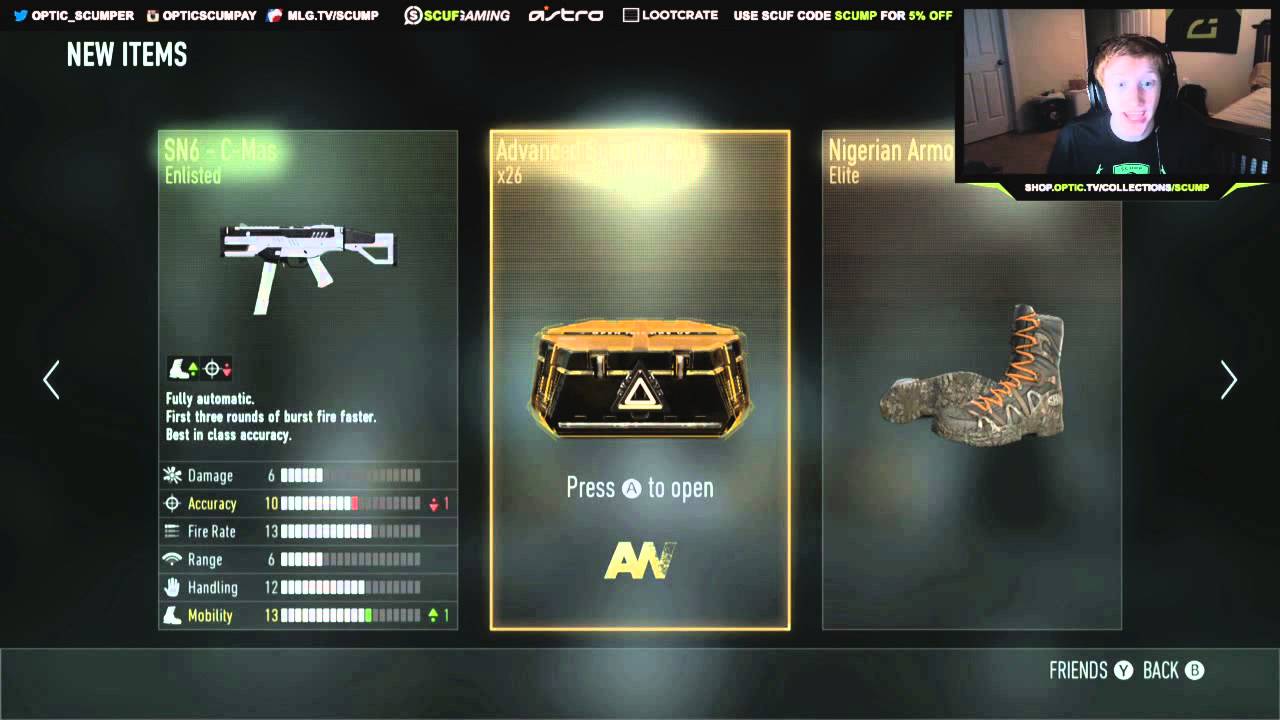 Advanced Supply Drop Opening