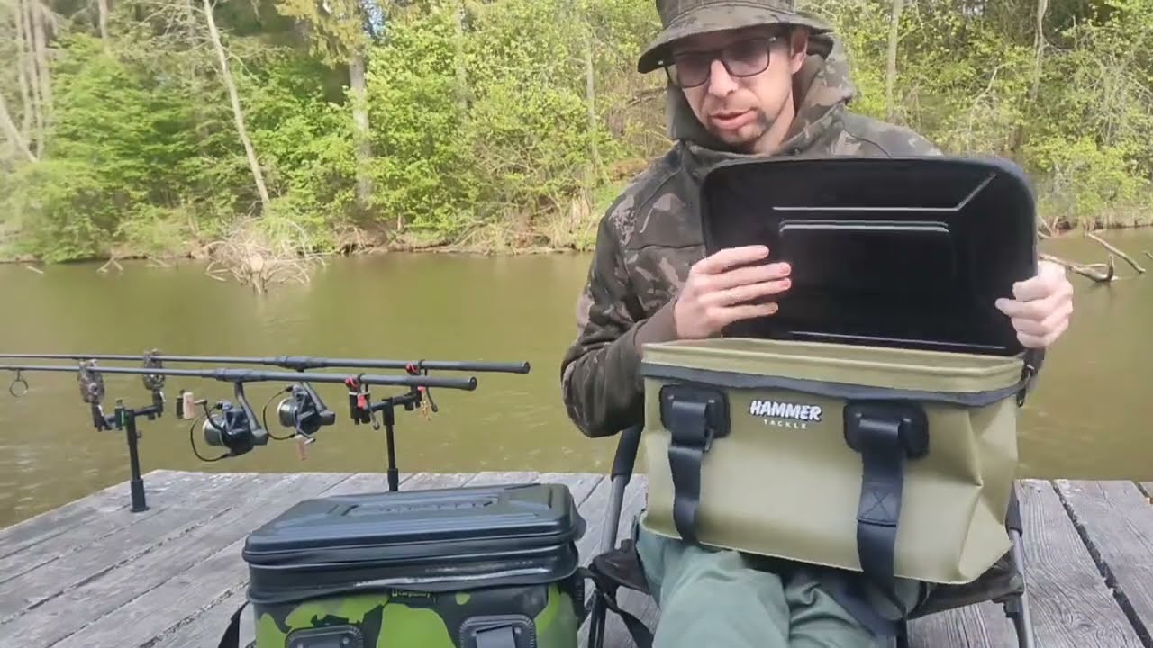Сравнение рыболовных водонепроницаемых сумок Carptoday и Hammer Tackle