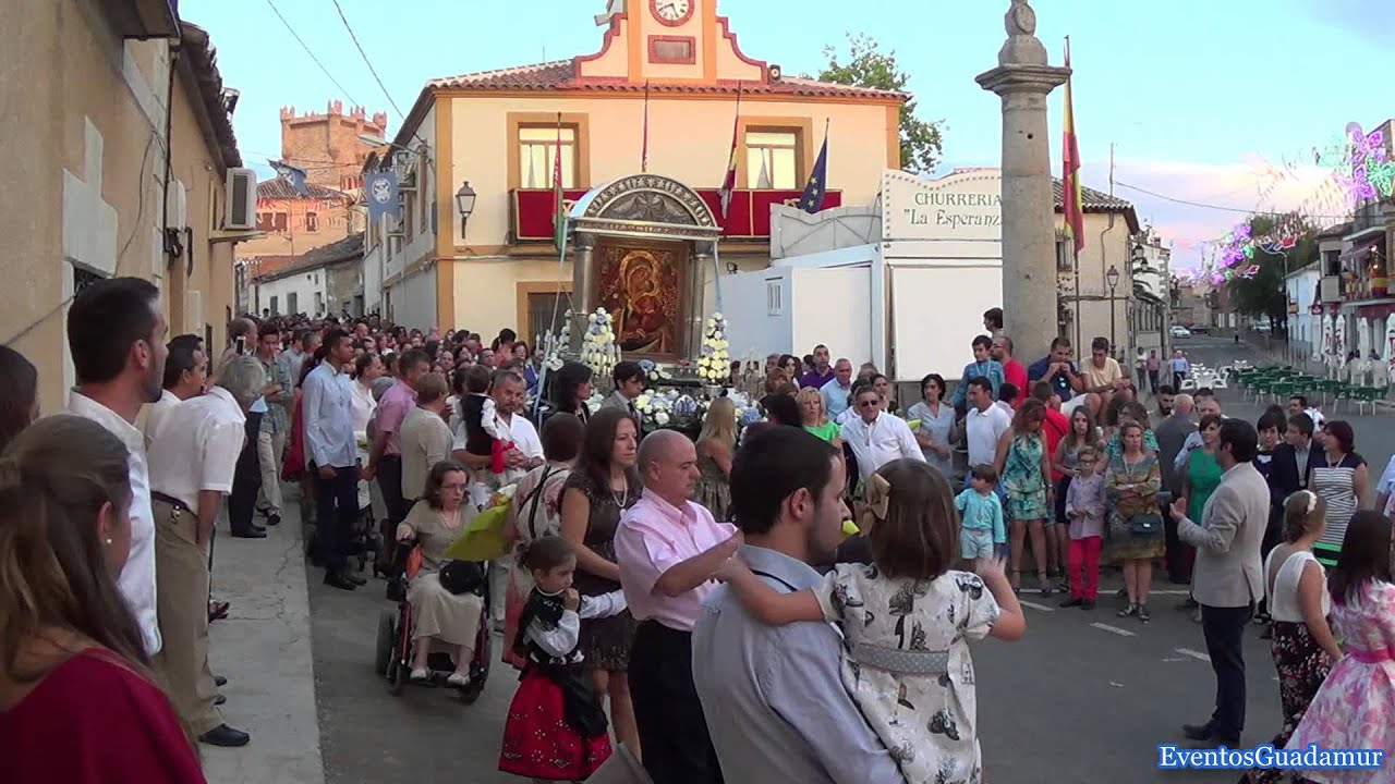 Procesión de bajada. Fiestas de la Virgen 2015 Guadamur