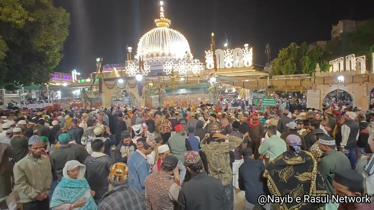 7Rajab Isha Azan in Bargha e Sarkar Garib Nawaz(r.a.) #nayiberasulnetwork #814ursmubarak #live #azan
