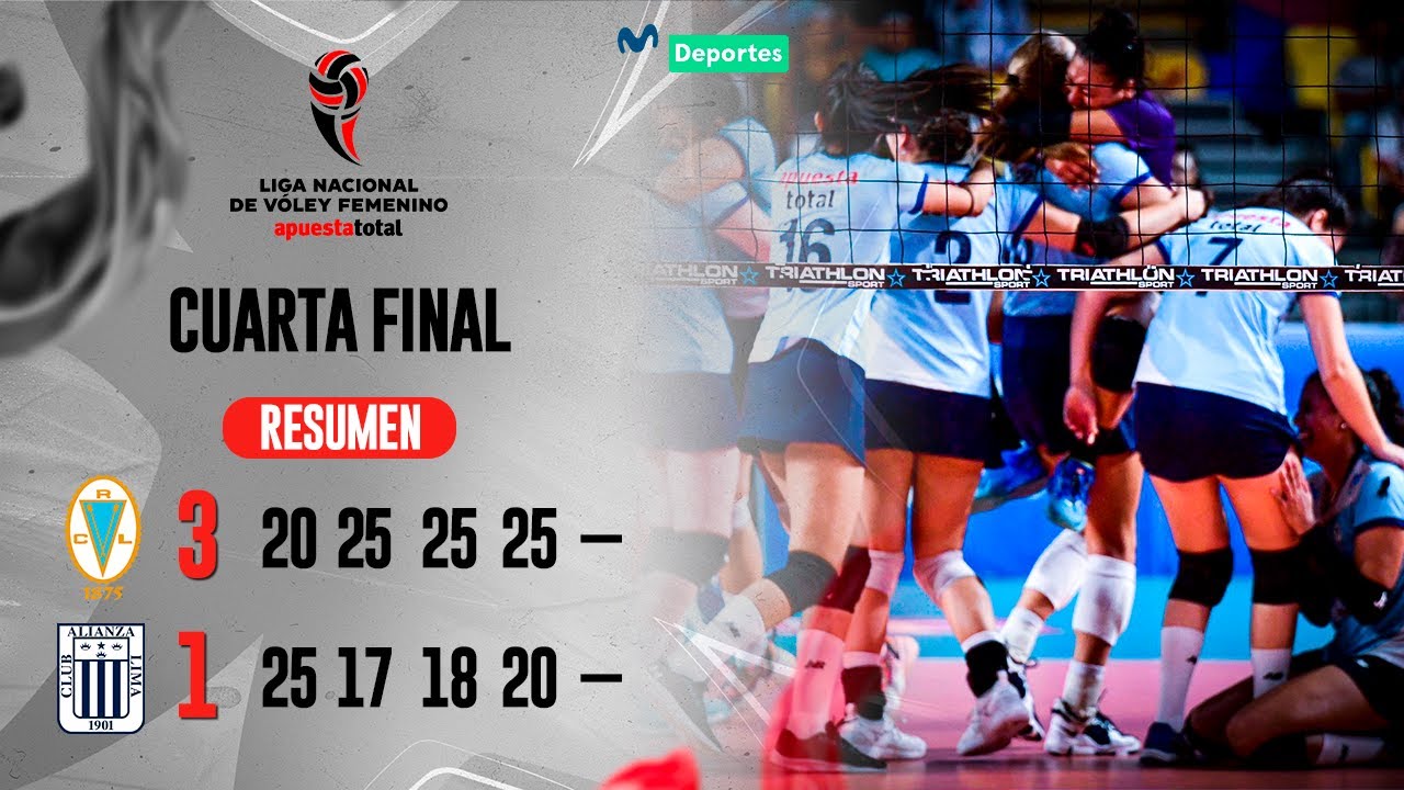 CUARTA FINAL: REGATAS LIMA 🆚 ALIANZA LIMA [3-1] | RESUMEN | LNVF 🏆👋🏐