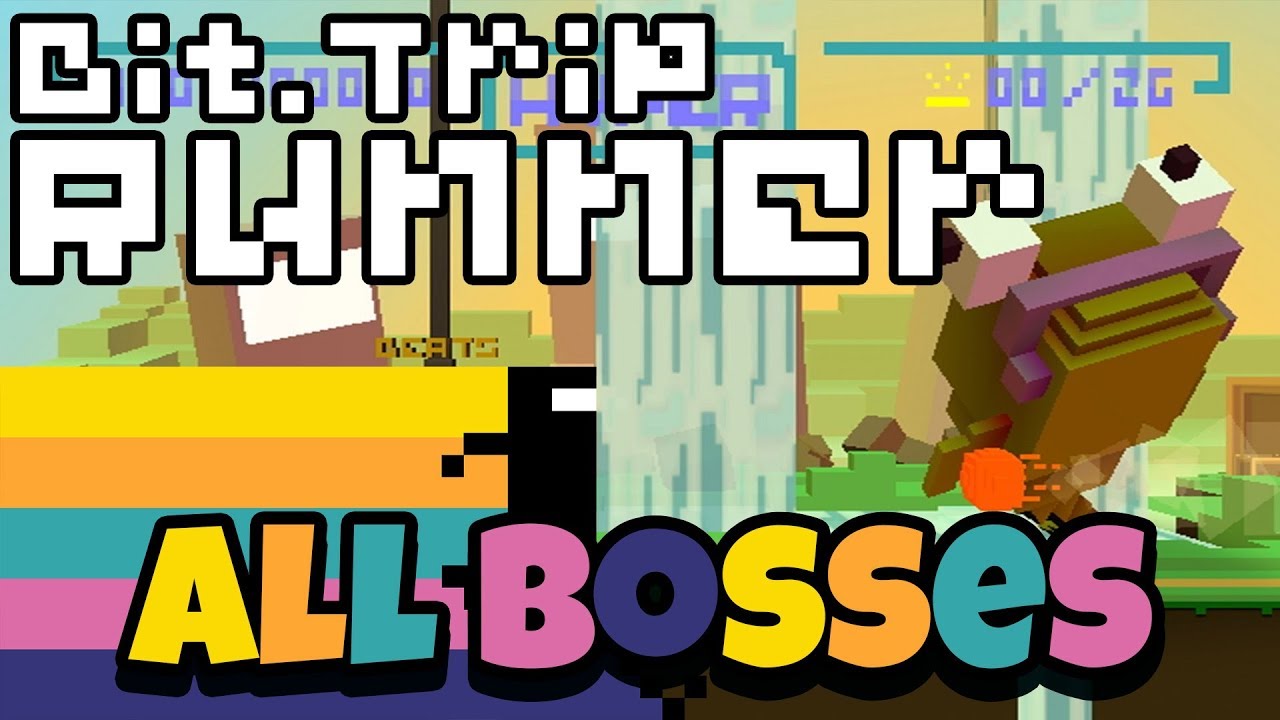 Bit Trip Runner - All Bosses