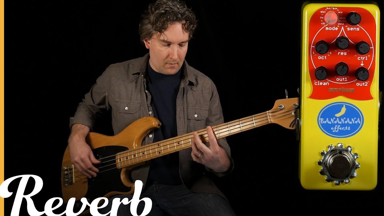 Педаль синтезатора Matryoshka Bass от Bananana Effects | Отчёт о тембре реверберации