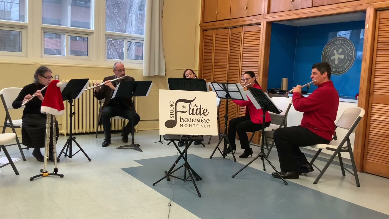 Rubinstein - Valse Staccato for flute quartet