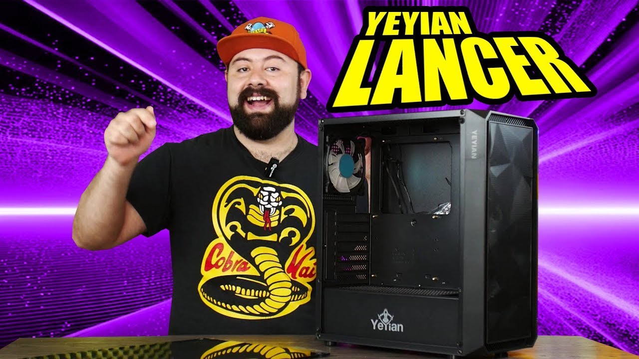 Calidad Precio en tu primer GABINETE (Caja) para PC GAMER! YEYIAN LANCER - DrogaDigital