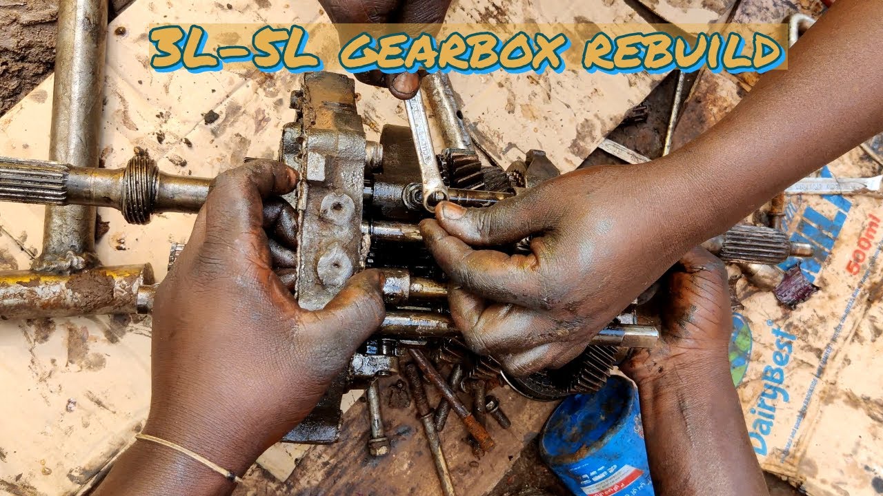 Toyota 3L-5L manual transmission rebuild // overhaul