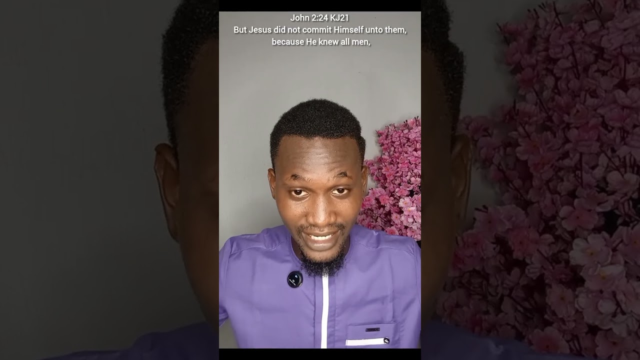 THE DANGER OF TRUSTING THE WRONG PERSON | BY FASHOLU MOSES 
