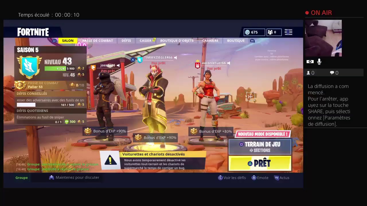 Terrain de jeu avec des gitans