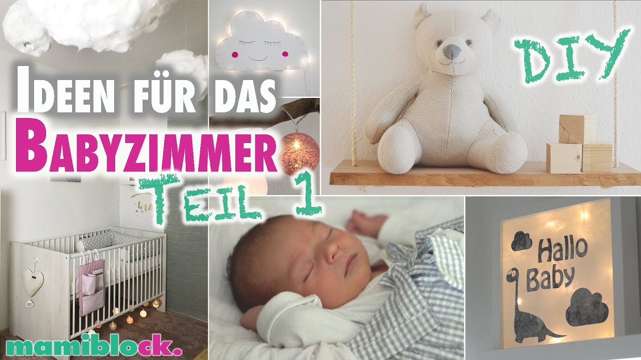 Ideen für das Babyzimmer | DIY | Roomtour | Kinderzimmer | mamiblock