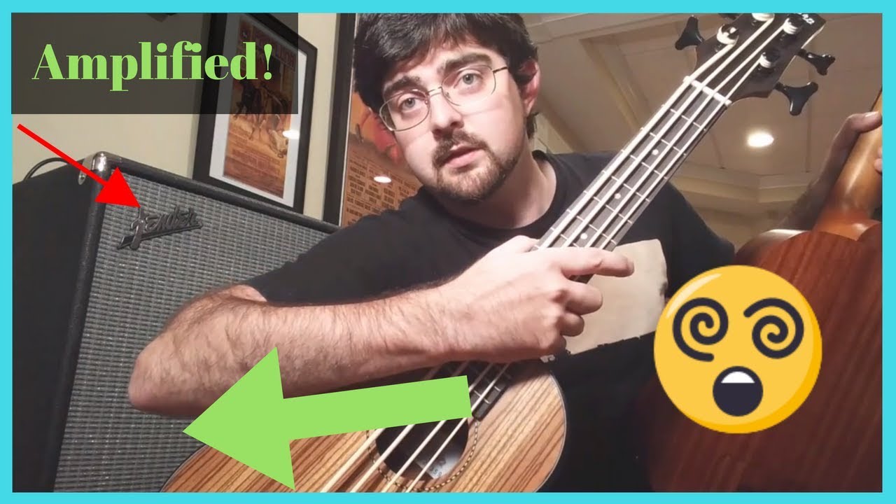 Cheapest U-bass vs. Bass Ukulele Amp Test