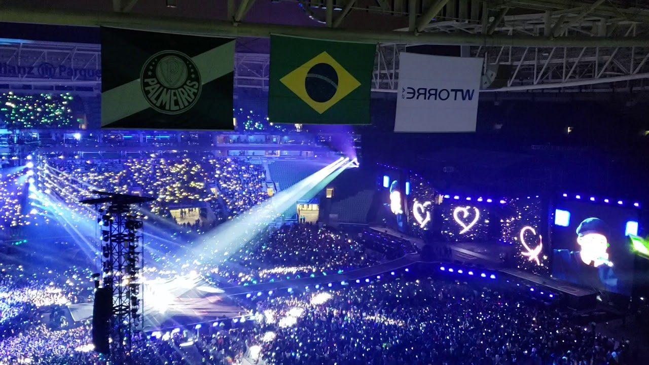 (방탄소년단) BTS in Brazil 2019-05-25...Speaking Portuguese...Falando Português...