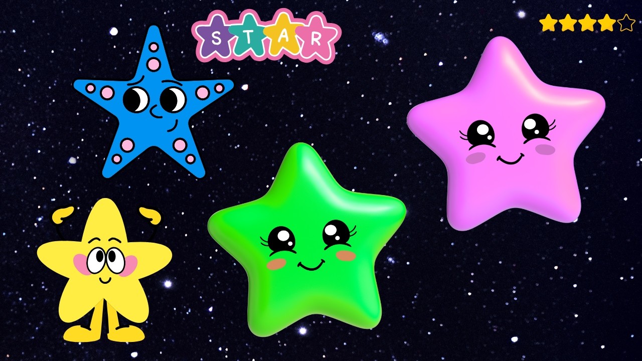 ✨Twinkle Twinkle Little Star Magical Sky Dreamland Sing Along for Little Superstars 🌟