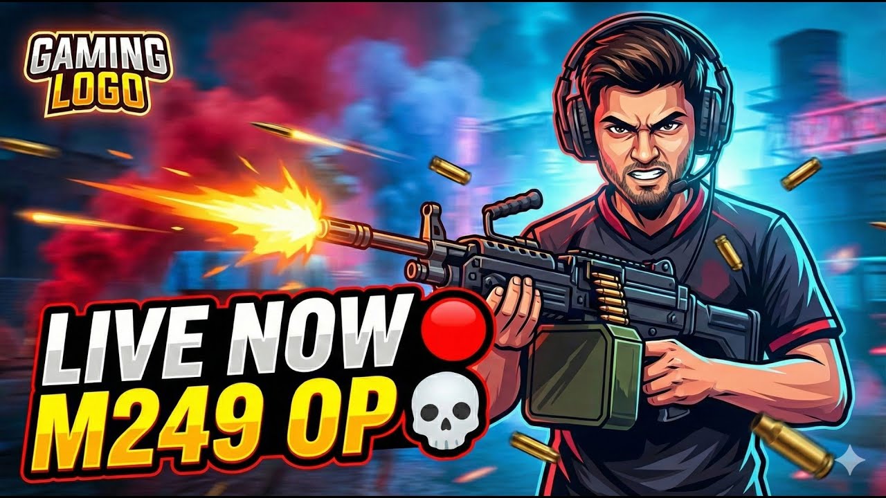 🔴 BGMI LIVE | M249 RUSH MODE 💀 NONSTOP ACTION