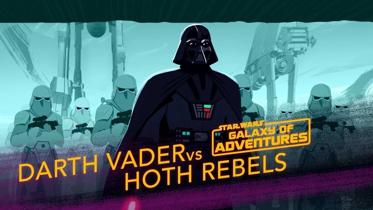 Darth Vader vs. Hoth Rebels - Crushing the Rebellion | Star Wars Galaxy of Adventures