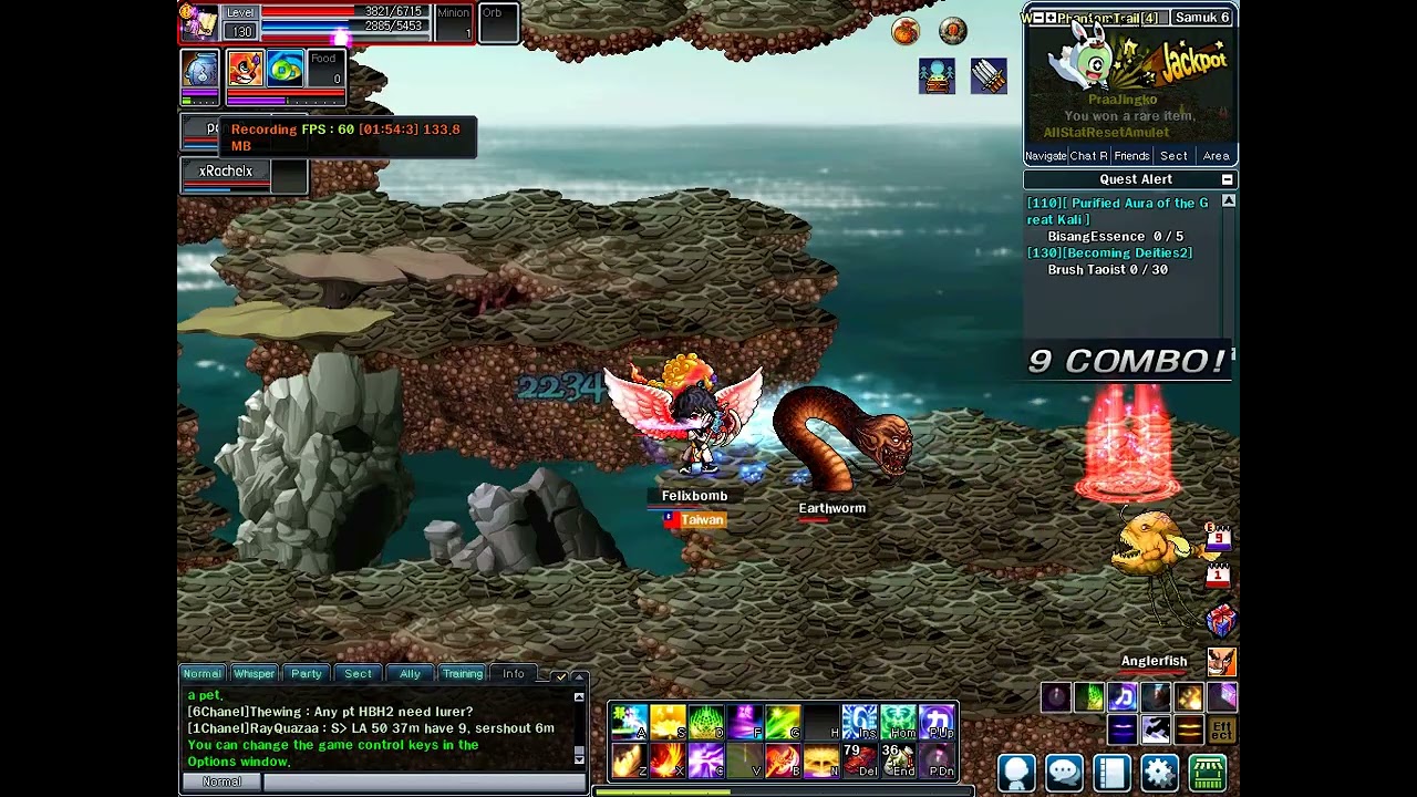 SoulSaverOnline - All Jobs Skill - Chaos Fighter Axe 2nd skill