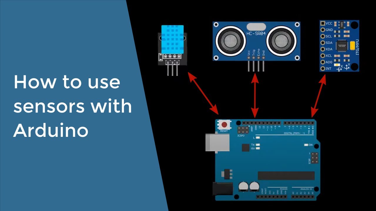 Как использовать датчики с Arduino