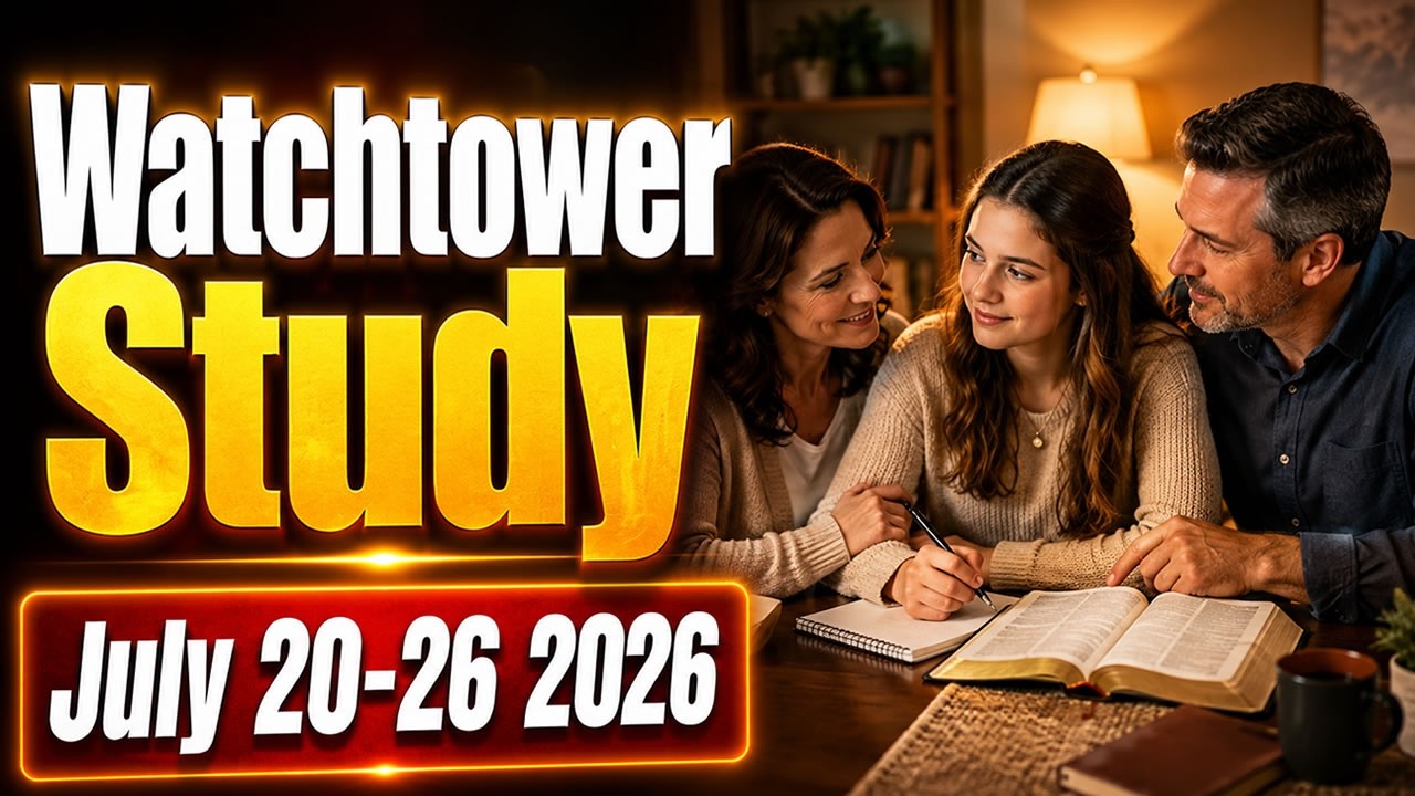 Watchtower Study Comments | July 20-26, 2026