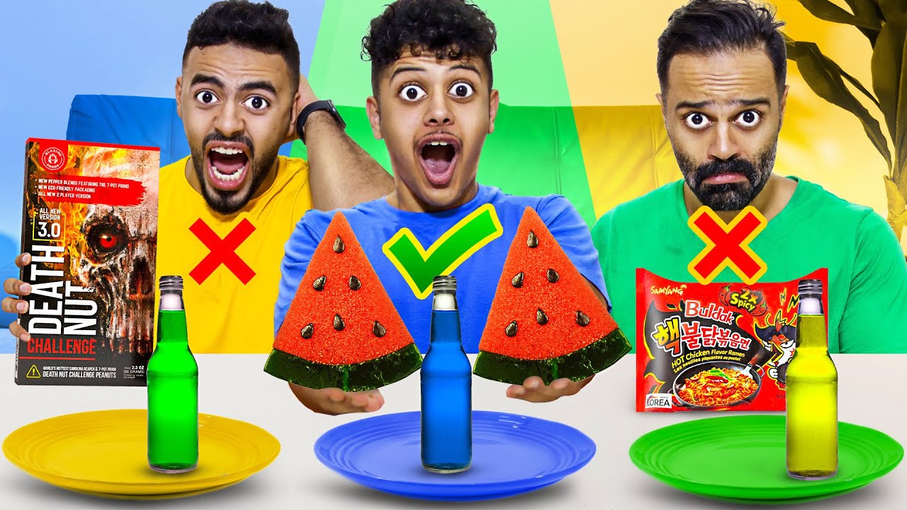 تحدي لا تختار القارورة الخطأ ❌| لا يفوتكم العقابات و الجوائز📱🔥