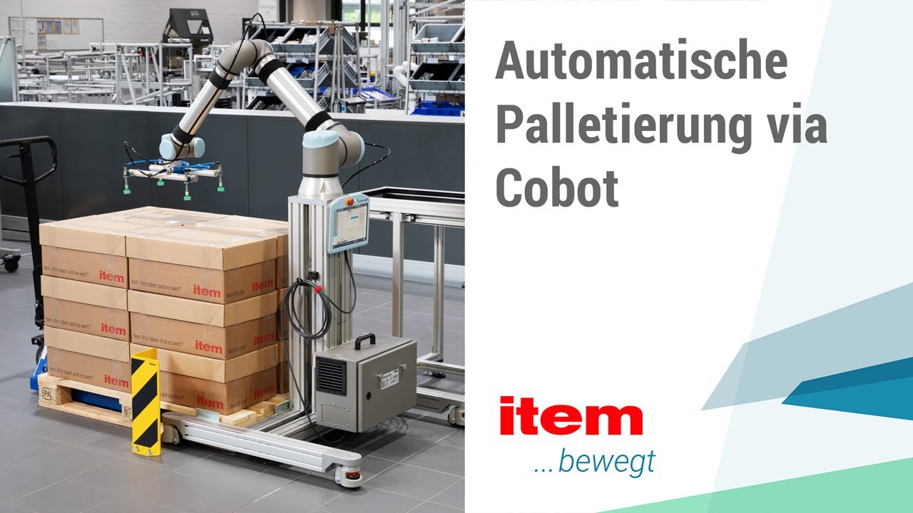 Roboter-Palettierung: Automatische Palettierung via Cobot