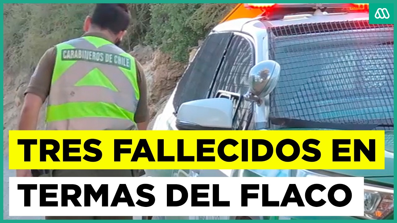 Encuentran cuerpos de tres personas desaparecidas tras accidente en cercanías de Termas del Flaco
