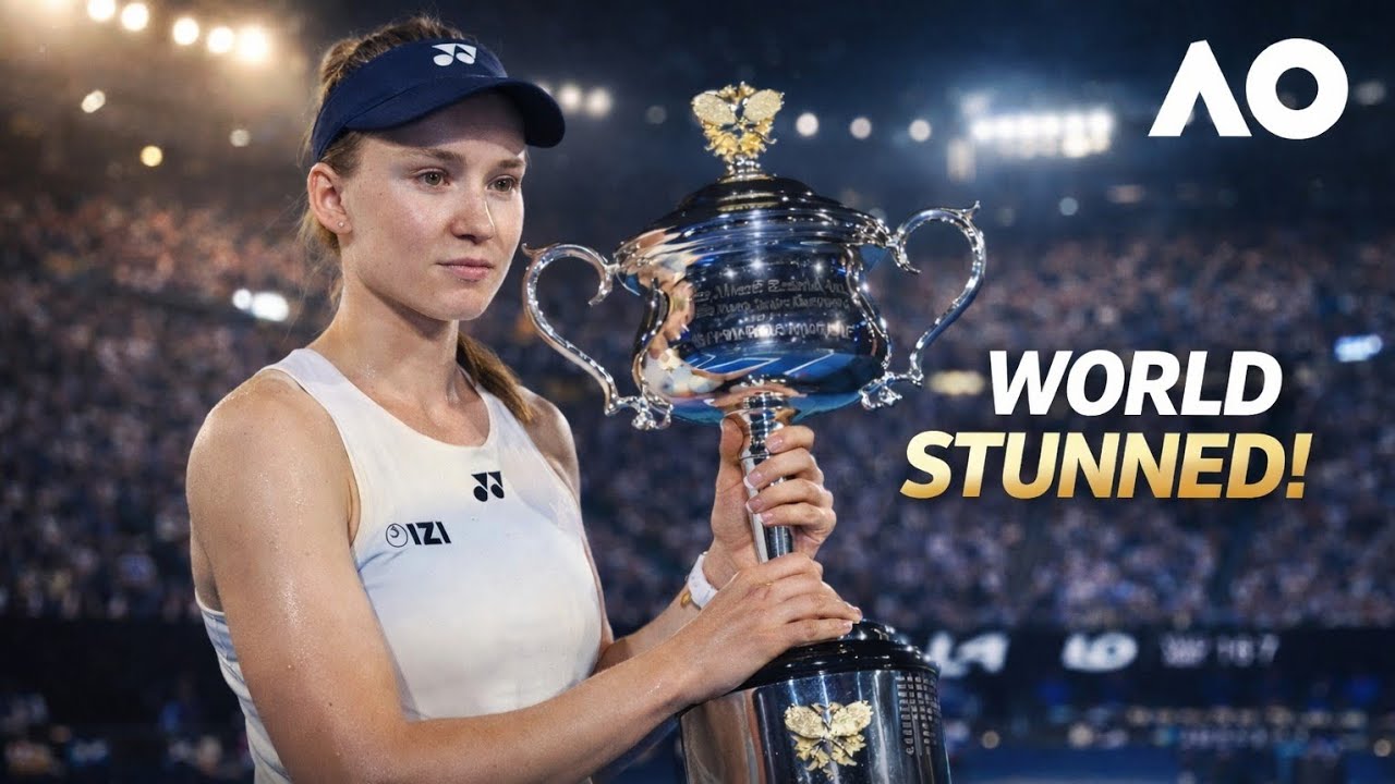 Tennis World Stunned! Rybakina Stuns Sabalenka to Win Australian Open Title