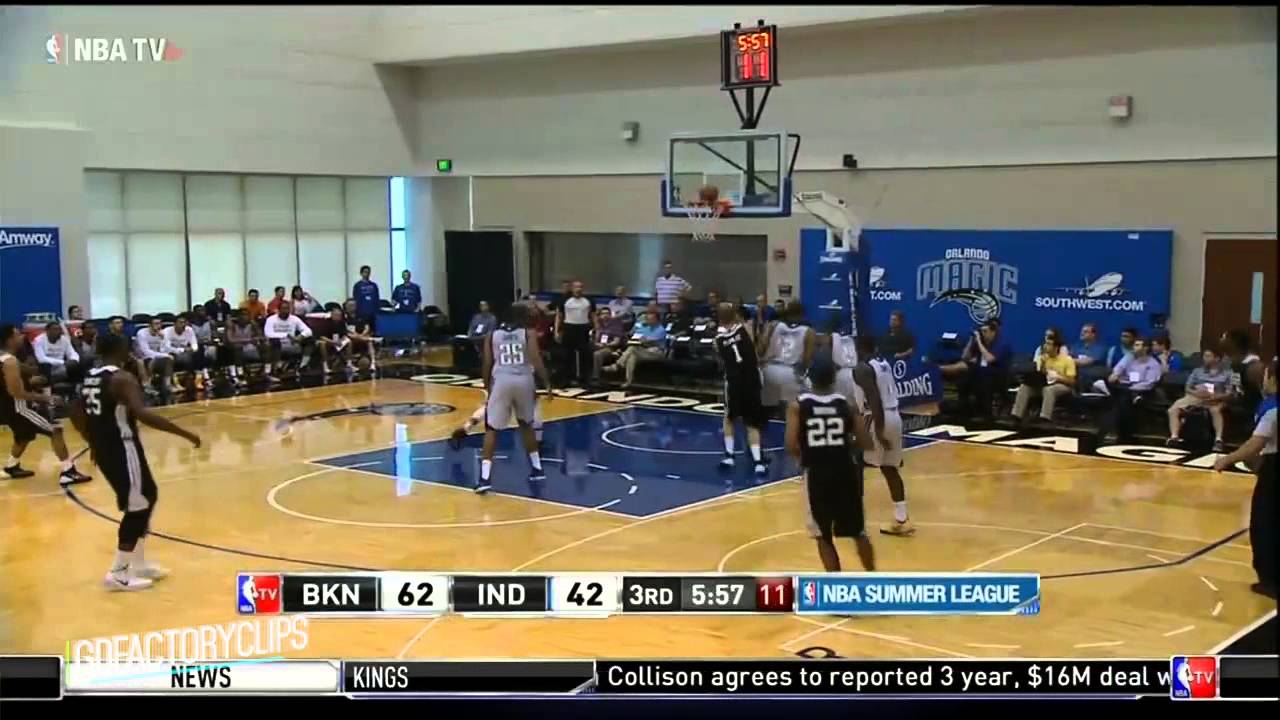 Mason Plumlee Full SL Highlights 2014.07.05 vs Pacers - 23 Pts