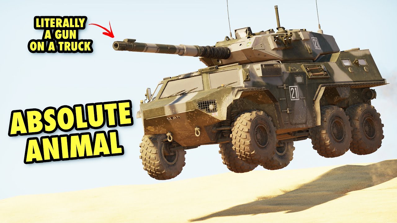БРИТАНСКИЙ КОЛЕСНЫЙ МОНСТР — Vickers Mk.11 в War Thunder
