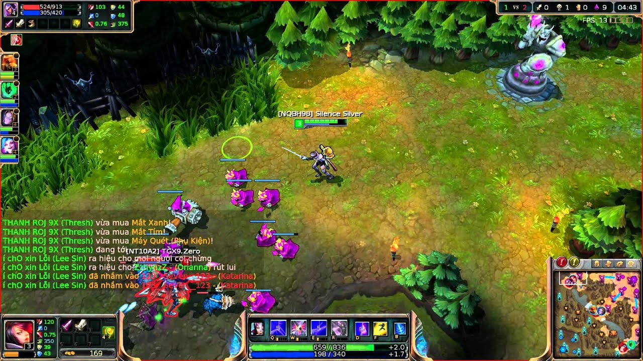 Fiora vs Talon by Silence Silver