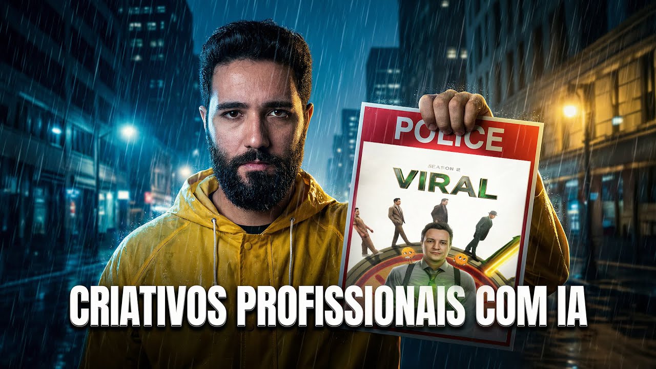 Criativo profissional usando IA🤯