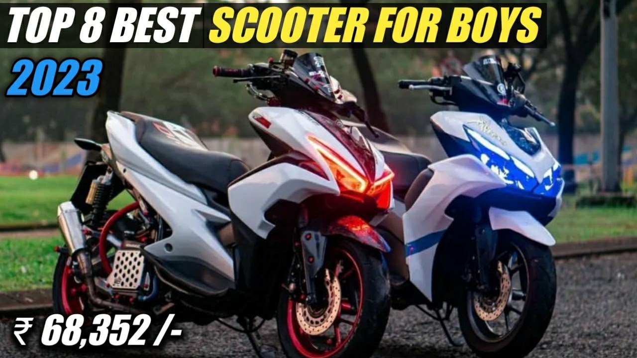Top 8 Best Scooter for Boys/Men in 2023💥 | For College & Office | Mileage | Price | Scooter for boys