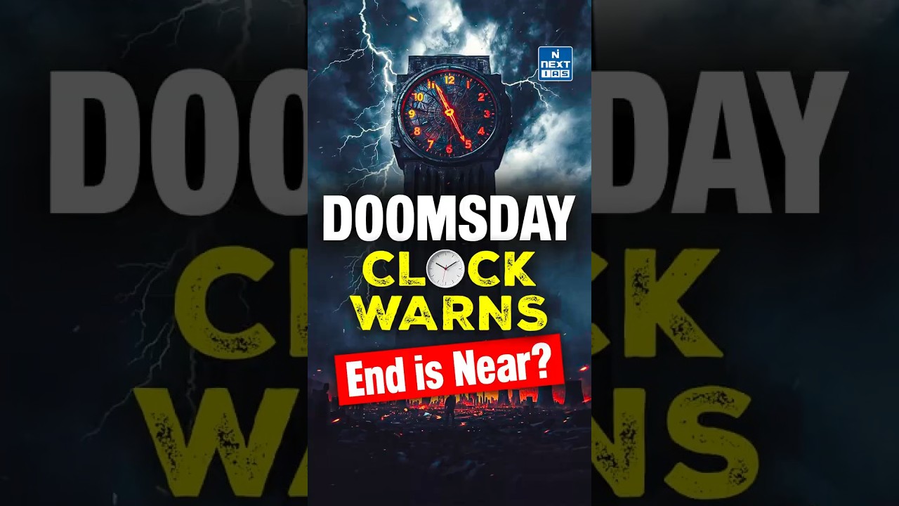 Global Risk Alert: Doomsday Clock at 85 Seconds! | UPSC | NEXT IAS