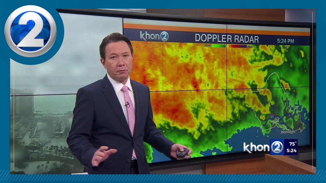 Hawaii Weather: 'Kona Low 2.0' to bring multiple rounds of heavy rain through late Sunday