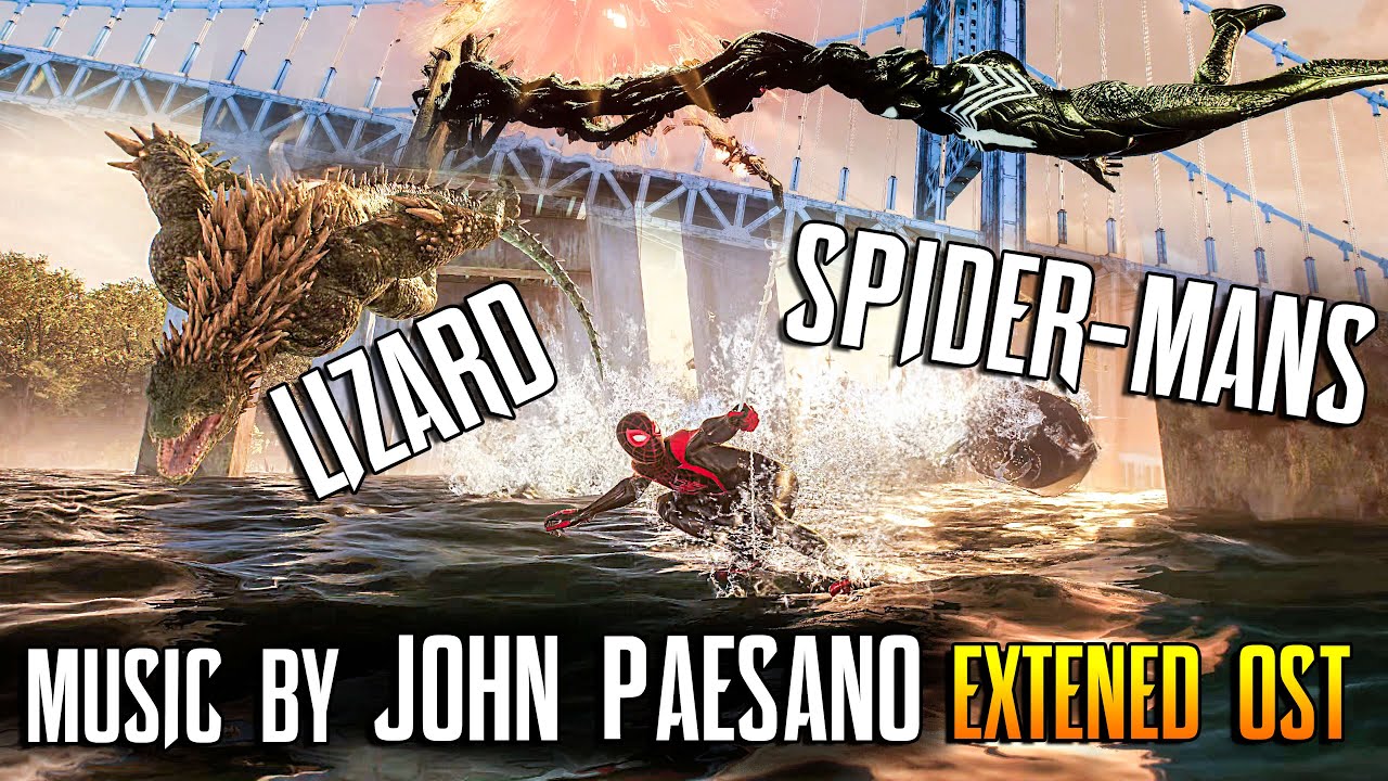 Marvel's Spider Man 2 OST - Chasing LIZARD | Extended Theme