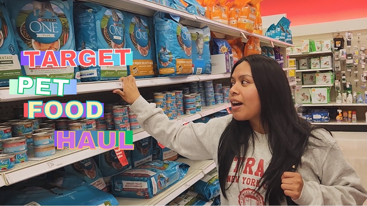 What I have been buying for my pet cat / My summer target pet food haul 2023