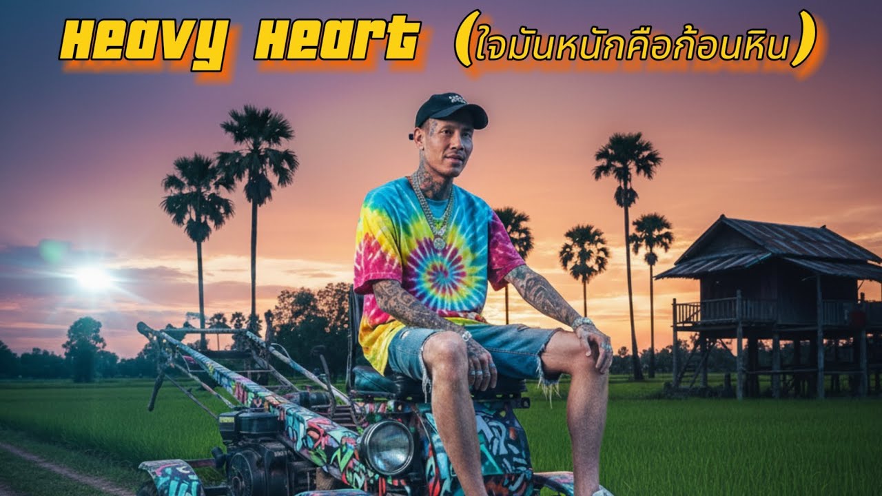 Heavy heart (ใจมันหนักคือหิน) -  Psr_kim #hiphopR&B #แร๊พอีสาน #ฮิปฮอปอีสาน #เพลงฮิต #เพลงเพราะๆ