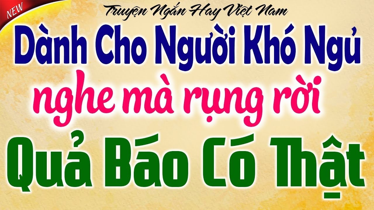 🔴 DỄ NGHE - DỄ NGỦ - Đêm Khó Ngủ Nghe Ít Phút Ngủ Cực Ngon Rất Hiệu Quả - ngủ sau 5 phút