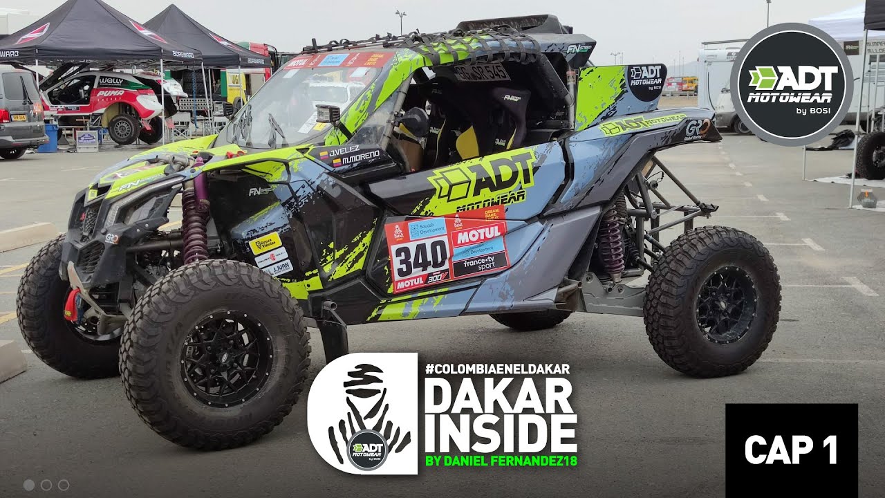 EP-1 / DAKAR INSIDE BY DF18 ! El Dakar 2022 desde adentro. Team ADT #ColombiaEnElDakar