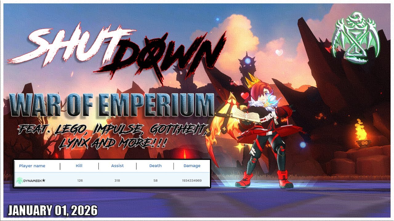 New Year WoE 01/01/2026 - SHUTD0WN - Oscar POV Feat. LEGO, IMPULSE, GOTTHEIT, LYNX AND MORE!