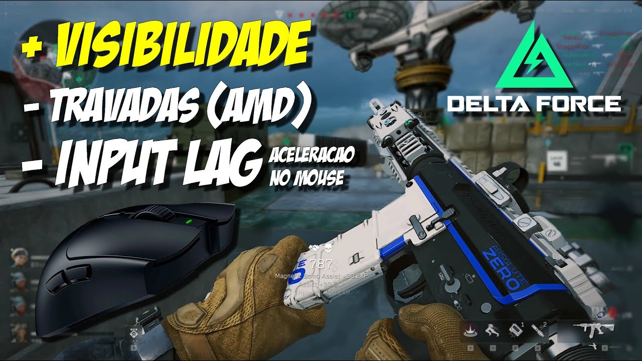 OTIMIZANDO o Delta Force! (Input Lag, Stuttering, Gráficos & Bonus)