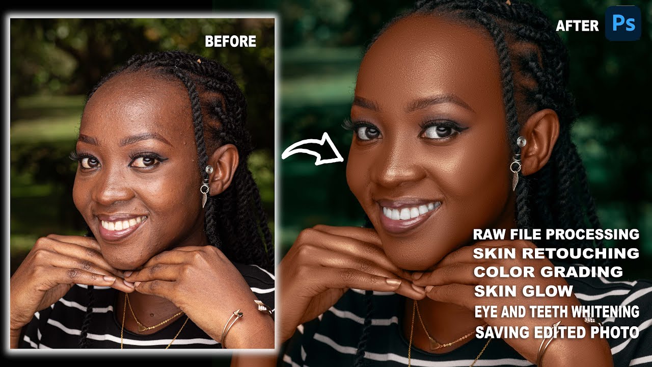 Understand How To Edit Photos as a Beginner Using Photoshop | Skin Retouching and Color Grading