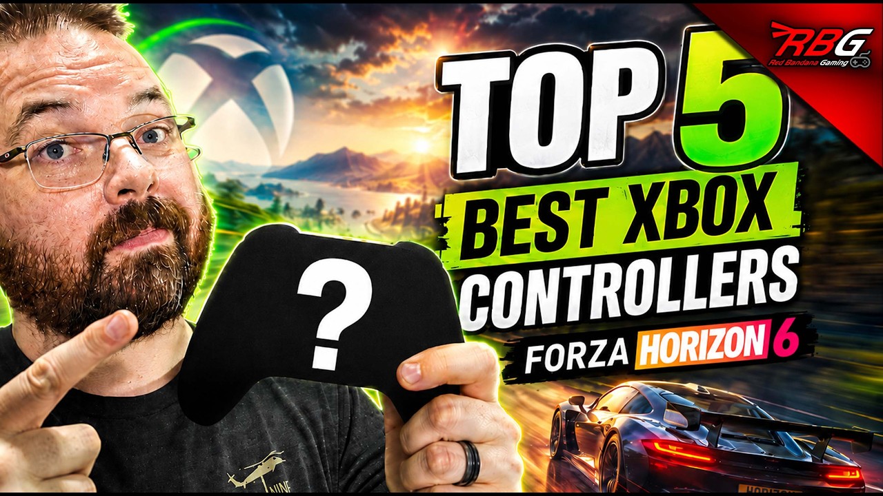 Top 5 BEST Xbox Controllers for Forza Horizon 6!