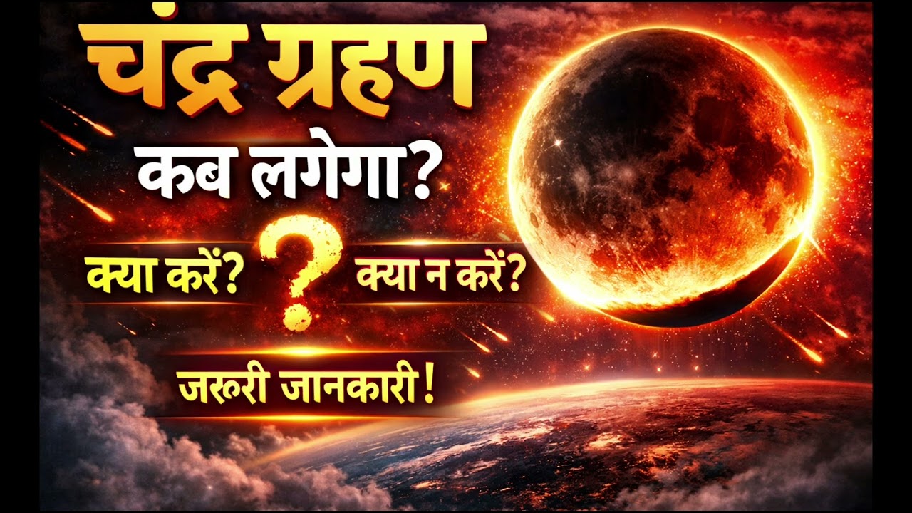 अभी देखिए चंद्र ग्रहण में पालने वाले अति आवश्यक नियम 