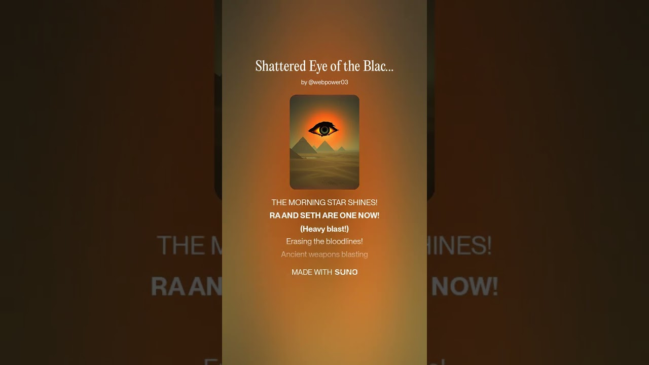 Shattered Eye of the Black Sun